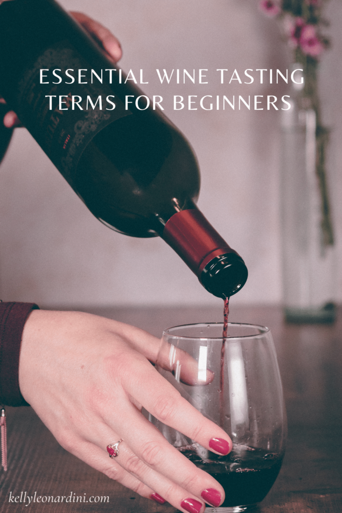 essential wine tasting terms